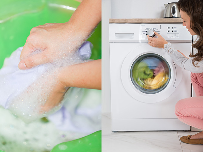 Kompressionsstrümpfe richtig waschen - Was ist besser Maschinenwäsche oder Handwäsche?