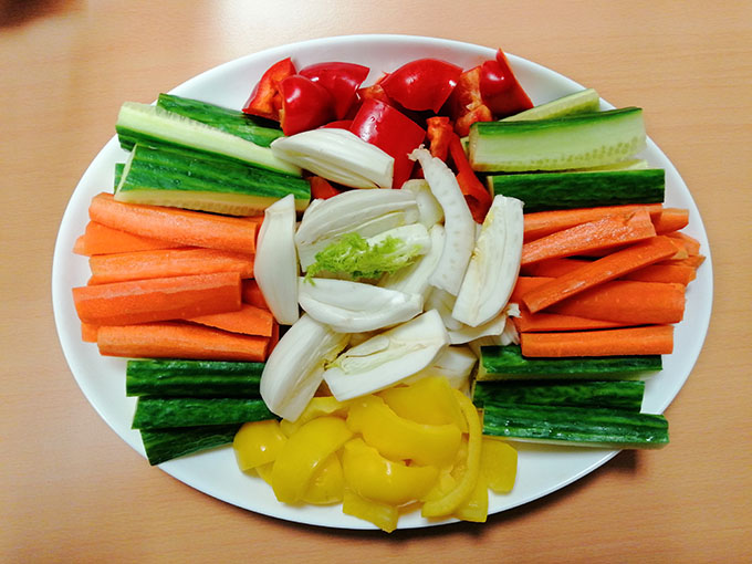 Gesunde Ernährung kann helfen die störenden Blutäderchen zu vermindern